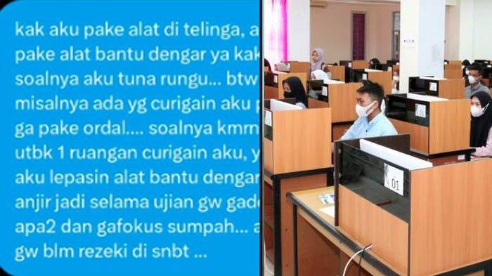 Curhat Naufal Anak Tunarungu Gagal SNBT imbas Diminta Lepas Alat Bantu Dengar - ILUSTRASI Ujian