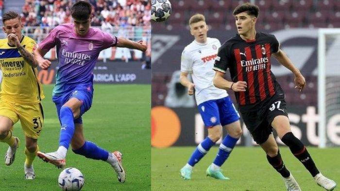 Davide Bartesaghi, debutan termuda AC Milan yang digadang jadi suksesor Theo Hernandez
