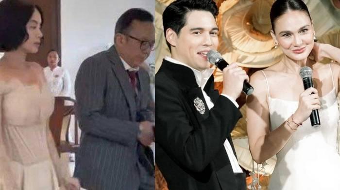 DAMPINGI ARI LASSO - Wanita cantik bernama Dearly Desiana terekam menemani Ari Lasso di pernikahan Luna Maya dan Maxime Bouttier. Sosoknya pun menjadi sorotan, Senin (12/5/2025).