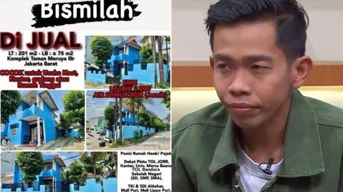 Dede Sunandar kini jual rumah