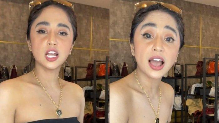 Dewi Perssik emosi hewan kurbannya ditolak Pak RT.
