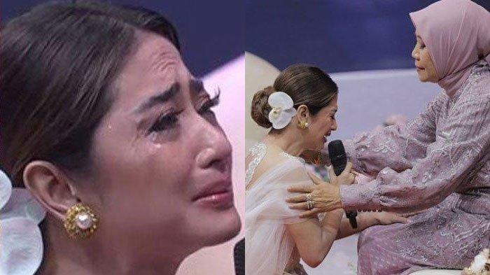 Dewi Perssik nangis saat dilamar Rull, ungkap keraguan dan minta maaf