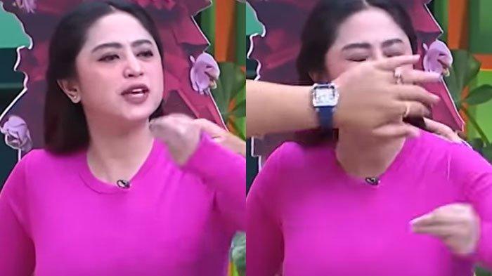 Dewi Perssik ngamuk saat dituding pasang susuk di jidat