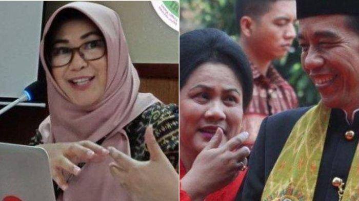 GELAR IRIANA JOKOWI - Gelar Sarjana dan Magister Iriana, istri Jokowi (foto kanan) jadi sorotan Dokter Tifa (foto kiri). Siapa sosok asli Dokter Tifa?