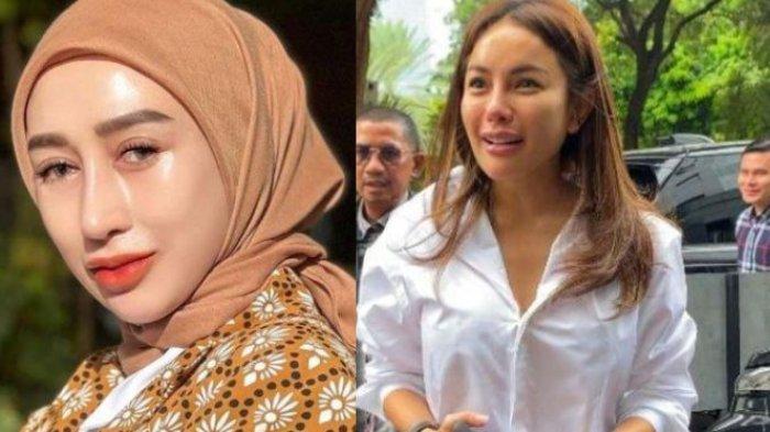 DOKTER LAPORKAN NIKMIR - (kiri) Nikita Mirzani, Dokter Oky Pratama, dan kuasa hukumnya, Fahmi Bachmid saat tiba di Polda Metro Jaya, Kamis (6/2/2025). (kanan) Kakak ipar Siti Badriah, dokter Reza Gladys ceritakan pengelaman keluarganya disantet mantan pegawai. Targetnya sang suami.