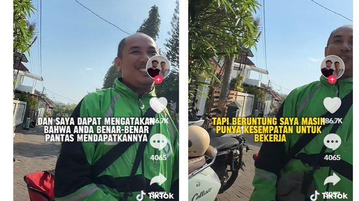 Driver ojol bernama Arul membuat bule kagum dengan kegigihannya, kisah masa lalu Arul diungkap