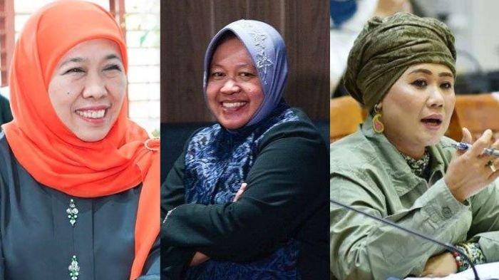 Survei elektabilitas calon gubernur Jawa Timur di Pilkada 2024.