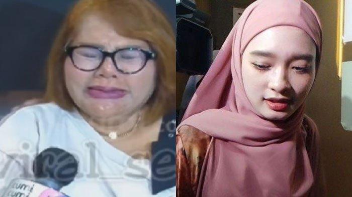 Eva Manurung nangis saat kunjungi rumah sang mantan menantu, Inara Rusli