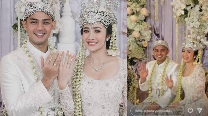 Febby Rastanty dan Drajad Djumantara resmi menjadi suami istri.