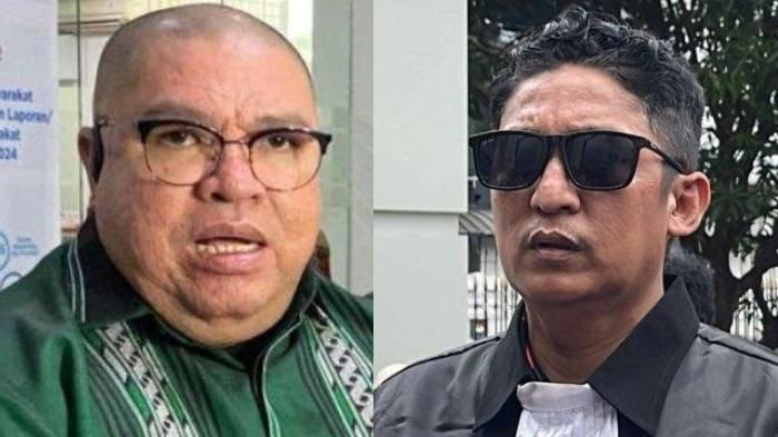 ALASAN FIRDAUS OIWOBO - Potret Firdaus Oiwobo saat menyambangi Gedung Mahkamah Agung (MA), Senin (10/2/2024). Firdaus Oiwobo ungkap alasan mundur dari kasus Razman Nasution.