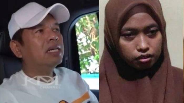 Foto Dedi Mulyadi dan guru Supriyani.