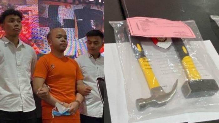 Fungsi palu milik Abraham tersangka pembunuhan satpam Septian (37) di Lawang Gintung, Kecamatan Bogor Selatan, Kota Bogor.