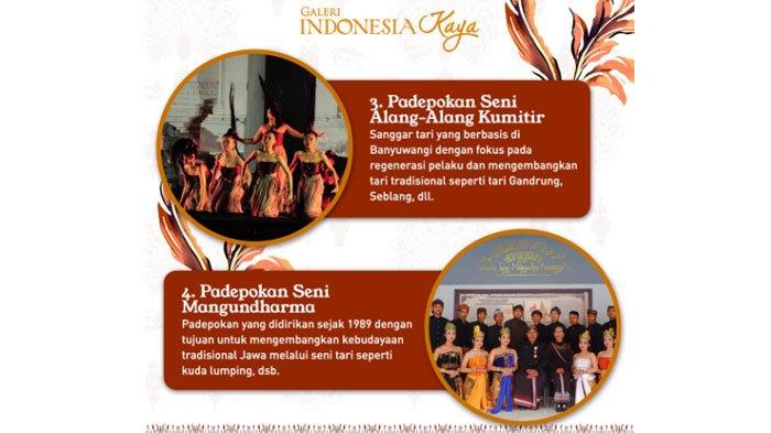 Galeri Indonesia Kaya mengadakan program #GIK1Dekade: Kado Untuk Sanggar, dalam rangka merayakan #GIK1Dekade yang jatuh pada 10 Oktober 2023 yang lalu.