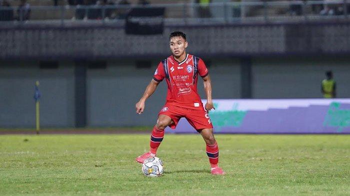 Gelandang Arema FC, Arkhan Fikri mengaku masih kecewa karena Piala Dunia U-20 2023 batal digelar di Indonesia, Senin (3/4/2023).
