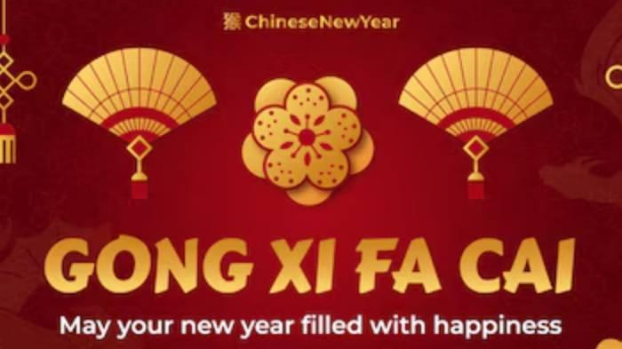 Ilustrasi makna atau arti lirik lagu Gong Xi Gong Xi di hari Imlek 2025.