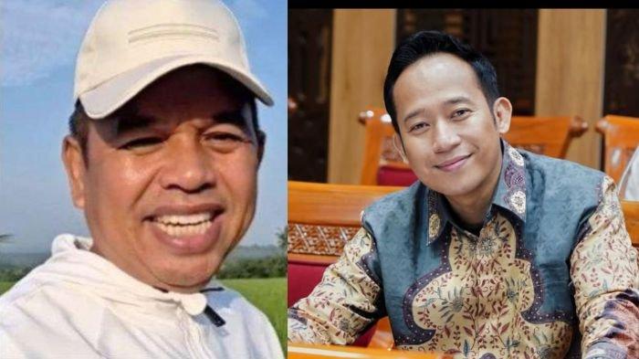 KRITIK - (kiri) Gubernur Jawa Barat, Dedi Mulyadi dan (kanan) Anggota DPR RI, Denny Cagur. Sosok Denny Cagur yang menjadi sorotan usai kritisi kebijakan mengirim anak nakal ke barak militer.