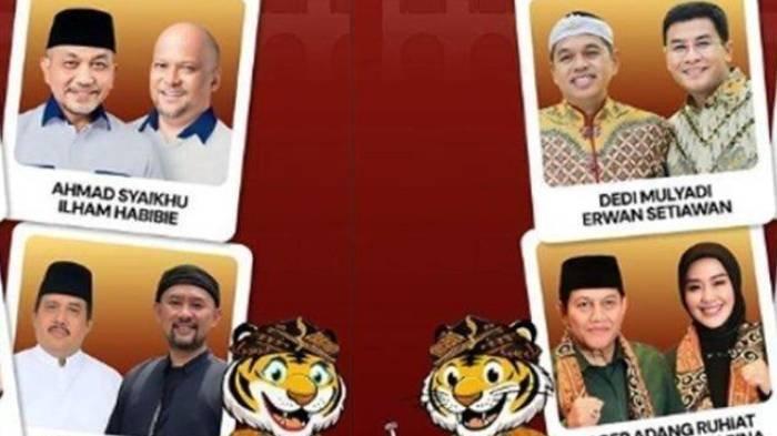 Hasil survei Pemilihan Gubernur (Pilgub) Jawa Barat 2024.