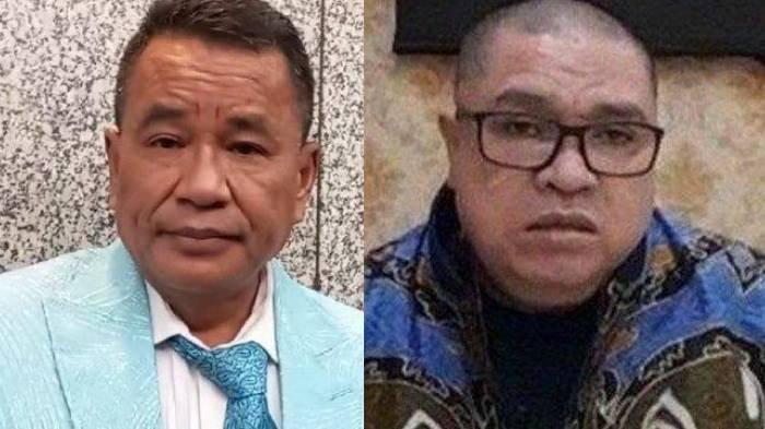 Kolase foto pengacara Hotman Paris Hutapea dan Razman Nasution.