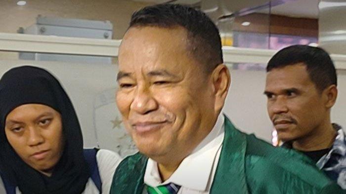 ASPRI HOTMAN PARIS - Foto arsip Hotman Paris Hutapea ditemui Grid.ID temui di Bareskrim Polri, Senin (24/7/2023). Kini pengacara kondang ini disorot karena tawari Paula Verhoeven jadi asisten pribadinya.