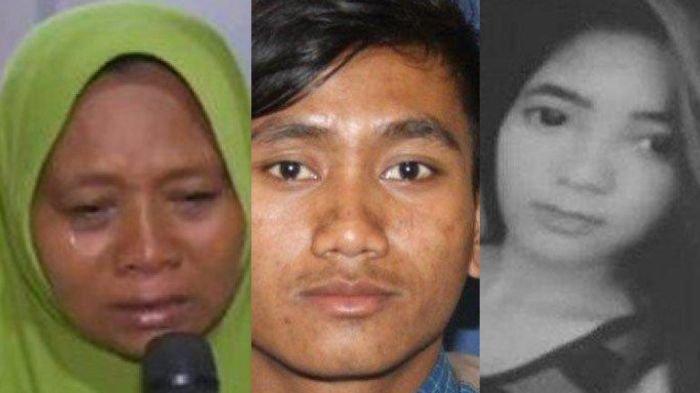 Ibu Pegi (kiri) ingatkan anaknya jujur soal kasus pembunuhan Vina Cirebon. Pegi alias Perong ngaku jadi tumbal anak orang yang berpangkat.