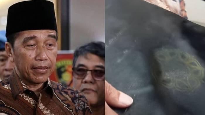 PENAMPAKAH IJAZAH JOKOWI - Ijazah UGM milik Joko Widodo yang diambil dari penyidik Bareskrim Polri, Jakarta, Selasa (20/5/2025).