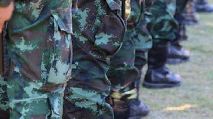 OKNUM TNI MENEMBAK - Ilustrasi tentara. Sosok Kelasi Dua DI yang tembak sales mobil saat test drive.
