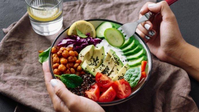 Ilustrasi menu diet plant-based yang bisa menurunkan berat badan 27 Kg.