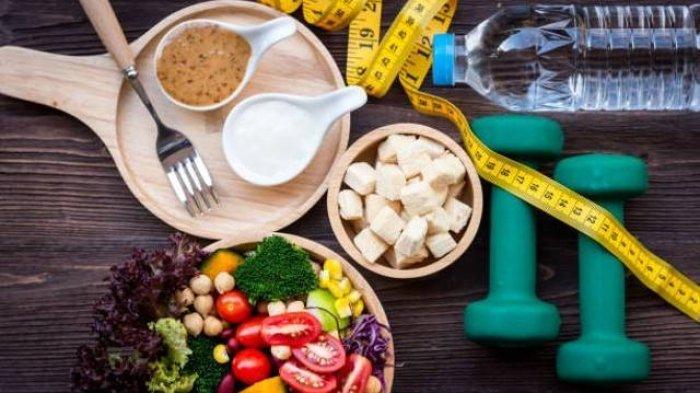 Ilustrasi menu diet 30 hari untuk pemula.