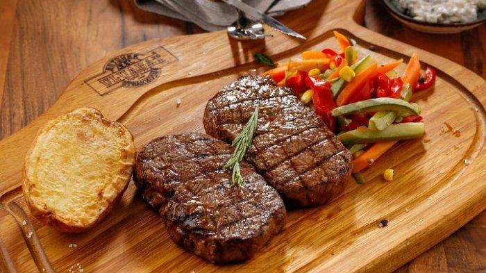 Ilustrasi daging steak