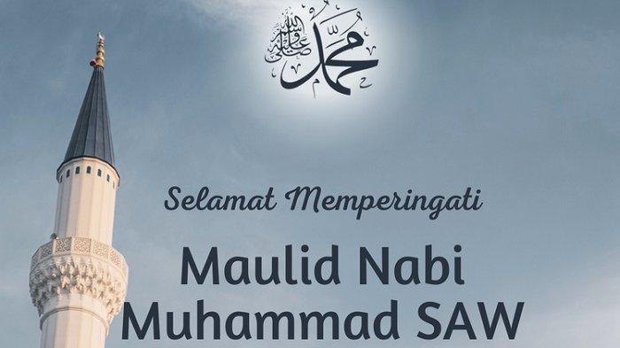 Ilustrasi ucapan Maulid Nabi 1445 H.