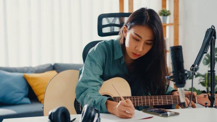Ilustrasi pencipta lagu
