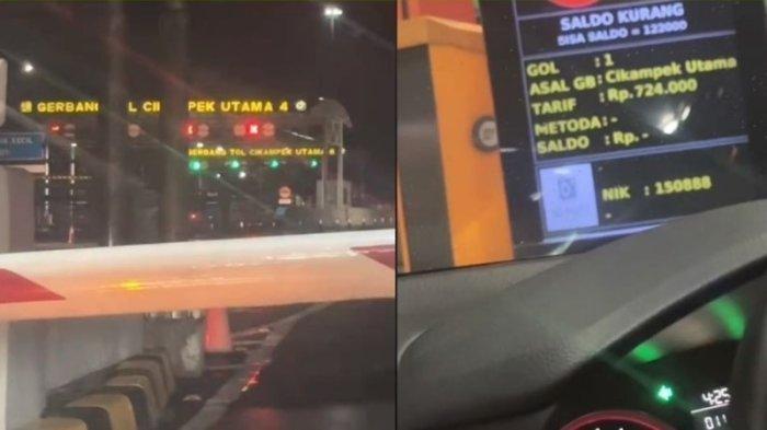 Inilah Tol Jakarta Cikampek yang viral di media sosial karena curhatan seorang pengemudi mobil
