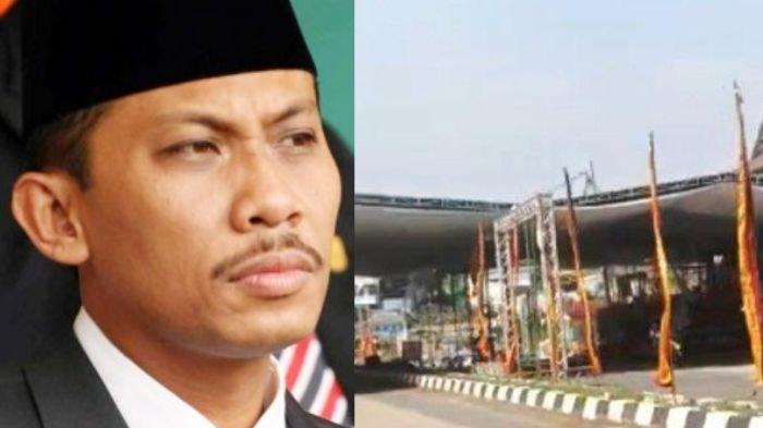 Irwansyah, anggota DPRD Kepulauan Riau viral di media sosial gegara bangun tenda di jalan raya untuk pernikahan putrinya.