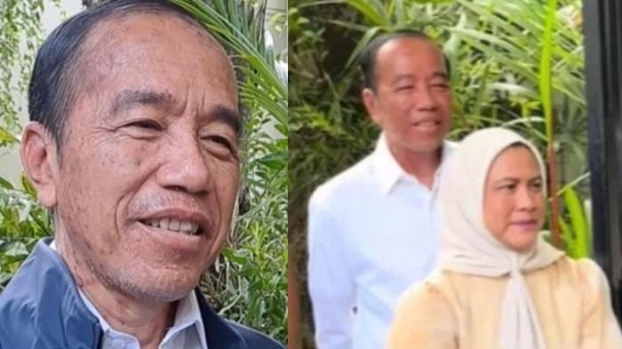 ALERGI KULIT - Presiden ke-7 Joko Widodo (Jokowi) saat mengalami alergi kulit.