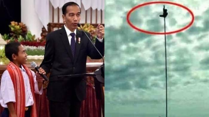 Joni gagal ikut seleksi, padahal dulu viral dijanjikan lulus Tentara Nasional Indonesia (TNI) oleh Presiden Jokowi karena naik tiang bendera.