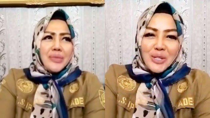 KADES MINTA MAAF - Tangkapan layar Kepala Desa Gunung Menyan Bogor, Wiwin Komalasari, klarifikasi soal videonya menertawakan nasi kotak pemberian di acara Bupati Bogor yang viral, disadur pada Selasa (25/2/2025). Wiwin bantah menghina nasi kotak alias berkat tersebut.