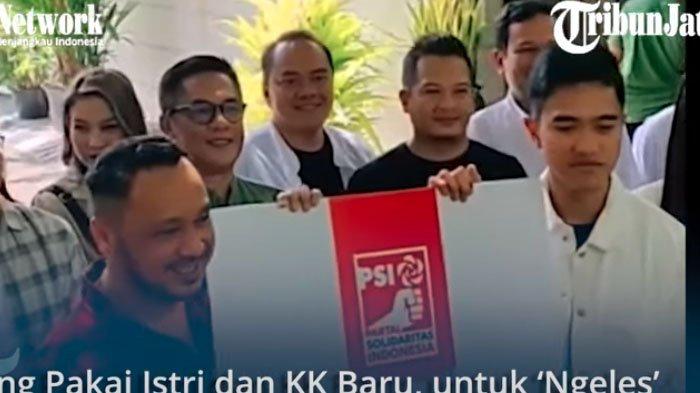 Kaesang Pangarep resmi jadi Ketua Umum Partai Solidaritas Indonesia (PSI), Senin (25/9/2023)