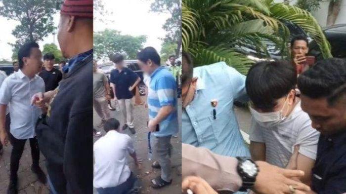 Ivan Sugianto, pengusaha Surabaya yang memaksa siswa SMA sujud dan menggonggong kini ditahan.