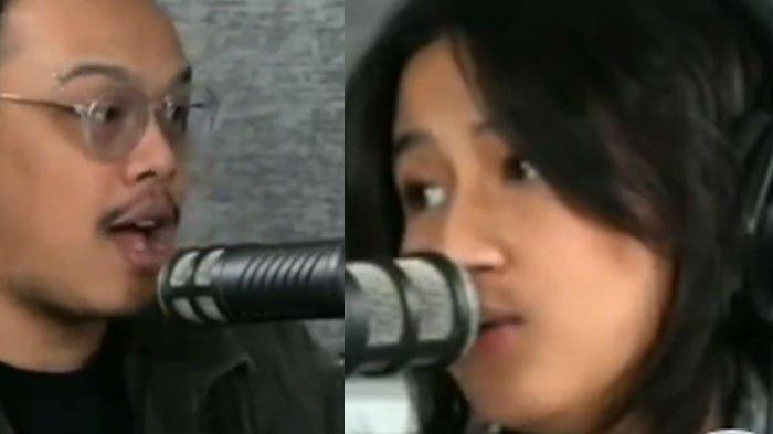 Tangkapan layar podcast Keisya Levronka dan Marlo Randy yang viral di media sosial.