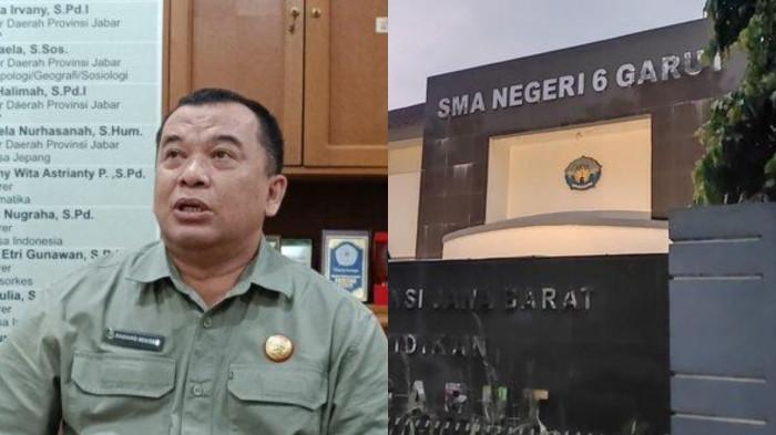 KASUS SISWA DIBULLY - Kepala SMAN 6 Garut Dadang Mulyadi dinonaktifkan sementara buntut tewasnya seorang siswa yang akhiri hidup diduga mengalami perundungan dan tak naik kelas. Ia sempat membantah soal perundungan tersebut.