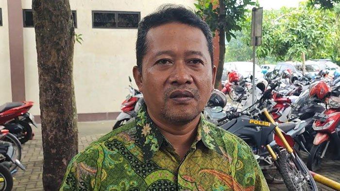 Ketua Pagar Nusa Trenggalek, Amin Tohari Ditemui di Polres Trenggalek, Jumat (24/1/2025)