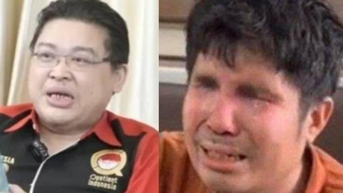 Kolase foto Alvin Lim dan Agus Salim.