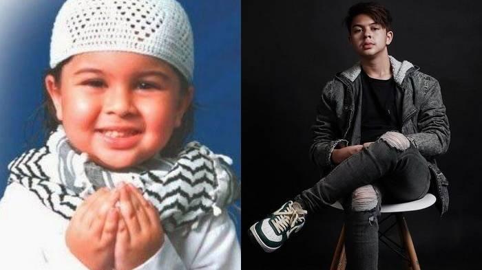 Kolase foto Baim Cilik dan Baim Alkatiri.