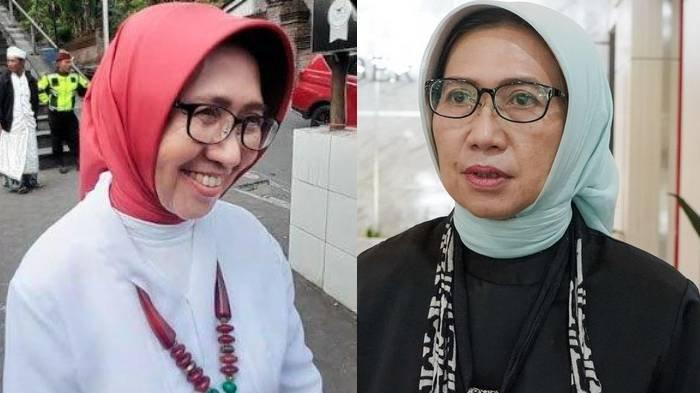 SOSOK KEPALA DAERAH DI JATIM - Kolase foto Bupati terpilih Kabupaten Lumajang Indah Amperawati.