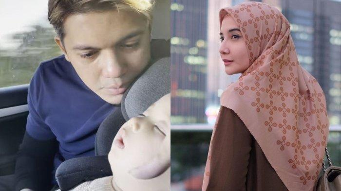 Kolase foto Irwansyah, Ukkasya dan Zaskia Sungkar.