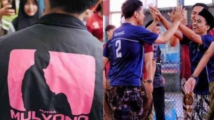 Kolase foto Kaesang pakai rompi Putra Mulyono dan Gibran pakai kaos Samsul.