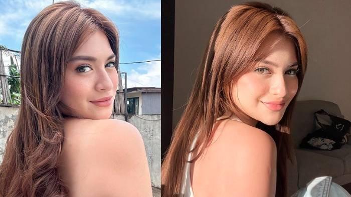 Kolase foto Nathalie Holscher yang memutuskan untuk lepas hijab.