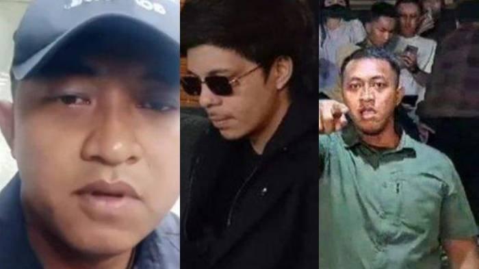Kolase foto bodyguard Atta Halilintar yang ancam culik wartawan.