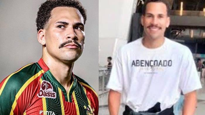 Kolase foto gelandang bertahan asal Brasil, Pablo Oliveira.