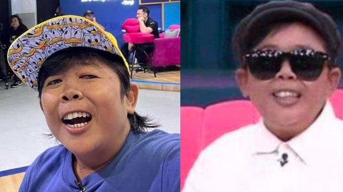 Kolase foto komedian Adul yang sempat dikabarkan alami glaukoma.
